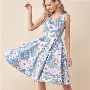 Eva Rose Fit and Flare Dress